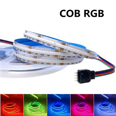 12v/24v RGB COB LED-nauhavalo